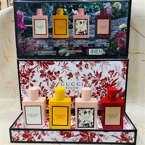 gucci sample box|gucci bloom 100ml gift set.